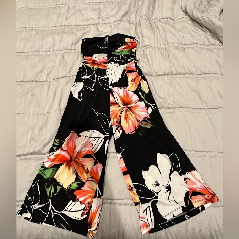 Strapless jumpsuit